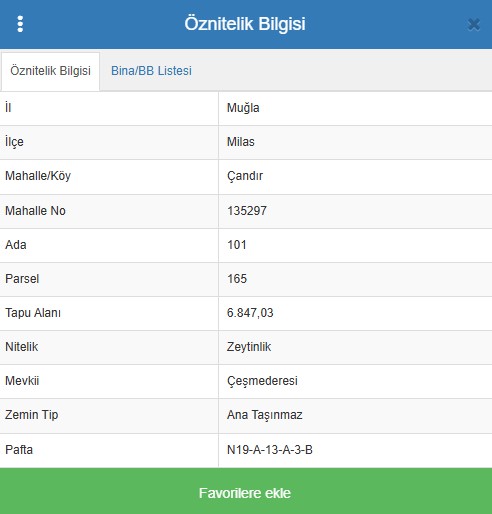 MUĞLA MİLAS ÇANDIR KÖYÜNDE 6.847 M² ZEYTİNLİK SATILIKTIR.
